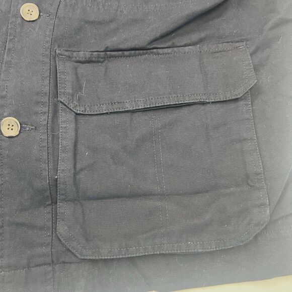 Cabela's Outdoor Gear Barn Coat Mens XL Tall Black Chore Corduroy Jacket - Picture 7 of 12